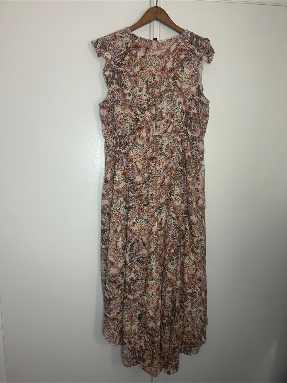 Boho Paisley High Low Maxi Dress - Picture 8 of 8